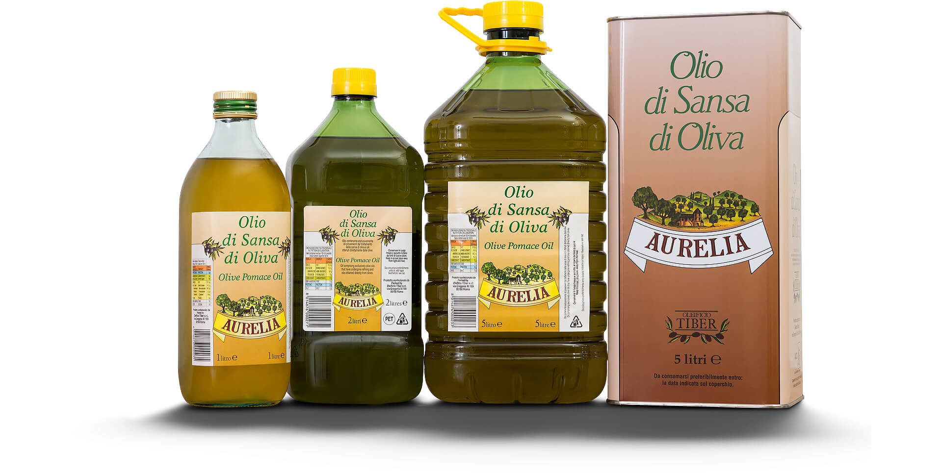 Olio di Sansa di Oliva Aurelia